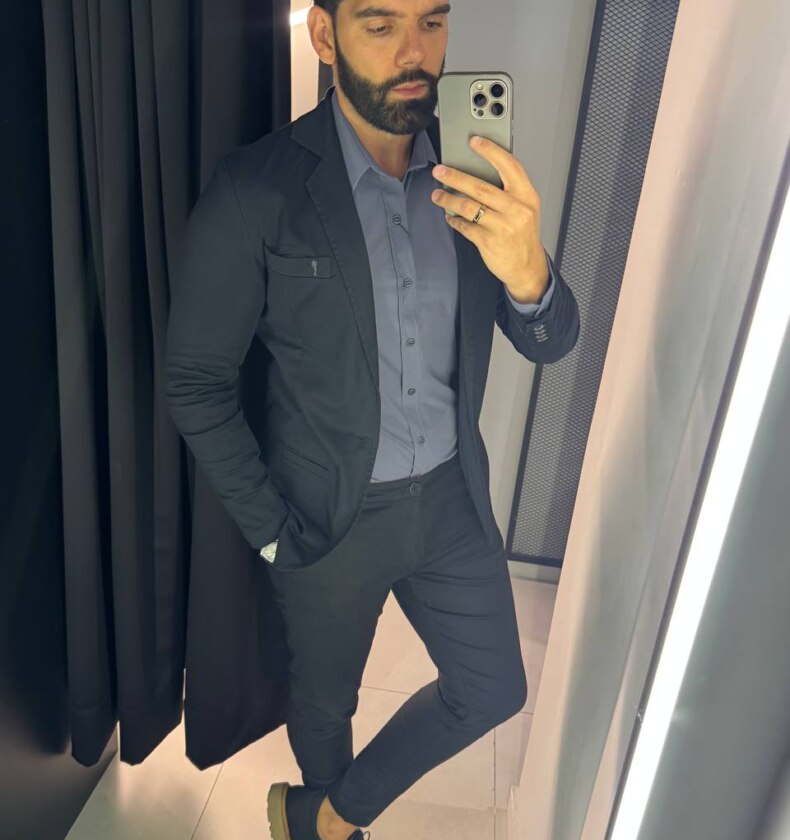 Garbin Group Store - Bazer Sarja Acetinado Zip-Off - Preto