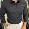 Garbin Group Store - Bazer Sarja Acetinado Zip-Off - Preto