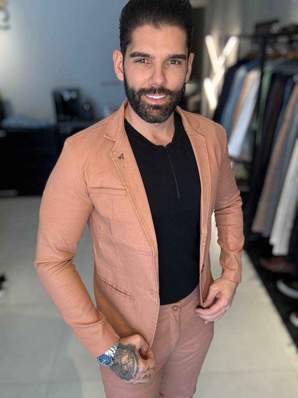 Garbin Group Store - Blazer Resinado Per Pochi - Caqui
