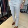 Garbin Group Store - Calça Alf. Skinny Cos Itali. C/list. Zikani  Cinza
