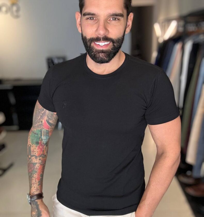 Garbin Group Store - Camiseta Básica G.Careca C/ Elast. Garbin - Preta