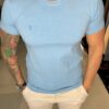 Garbin Group Store - Camiseta Básica G.Careca C/Elast. Garbin - Azul Bebê