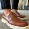 Garbin Group Store - Sap.Loafer Sola London Trato. Couro Garbin -Havana