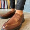Garbin Group Store - Sap.Loafer Sola London Trato. Couro Garbin -Pinhão