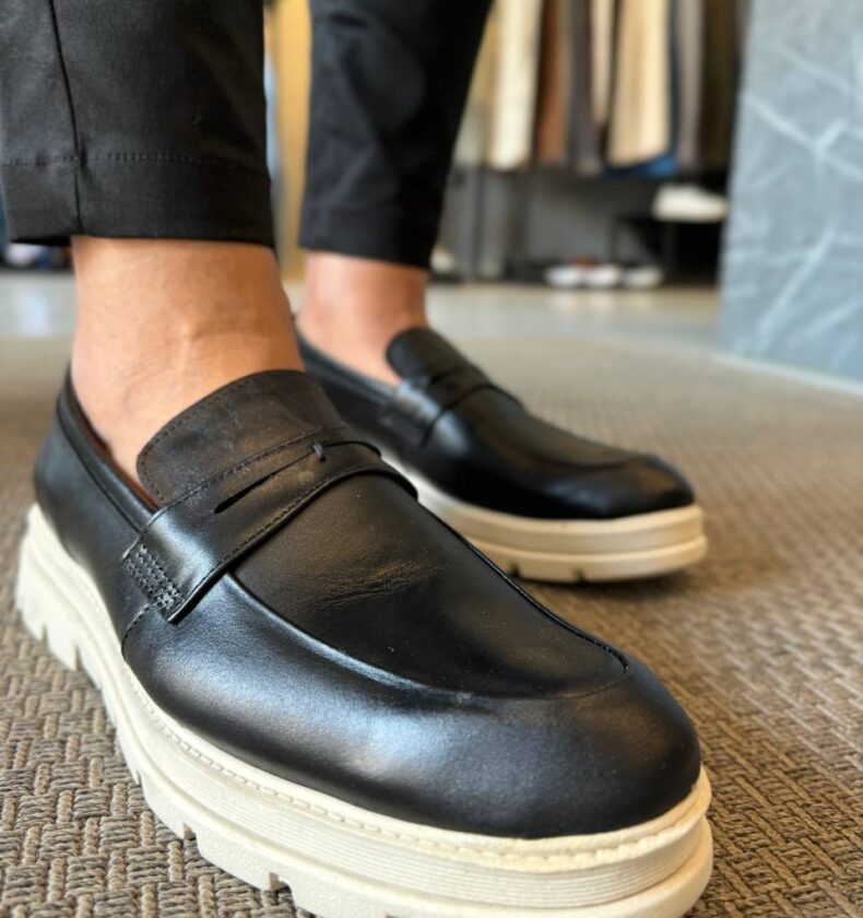 Garbin Group Store - Sap.Loafer Sola London Trato. Couro Garbin - Preto