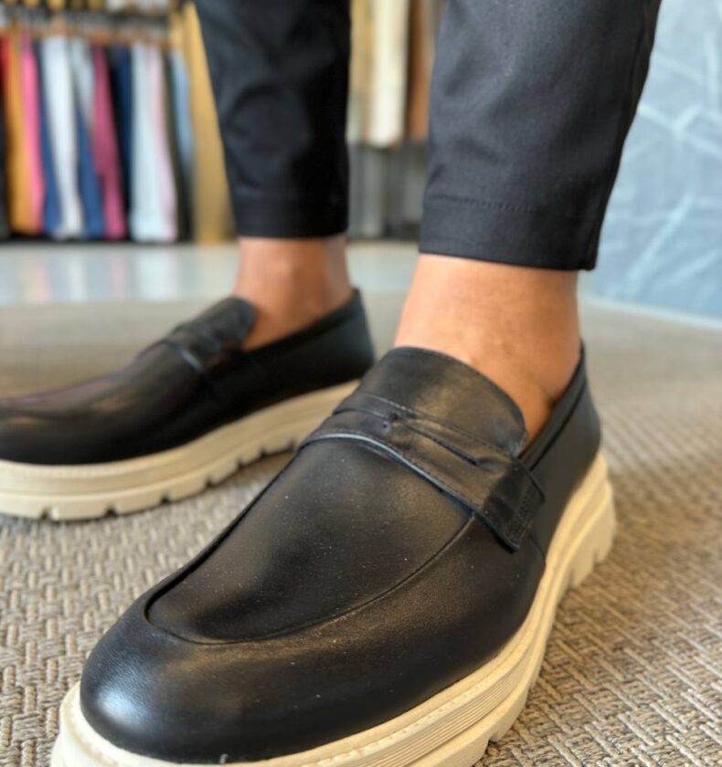 Garbin Group Store - Sap.Loafer Sola London Trato. Couro Garbin - Preto