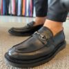 Garbin Group Store - Sapato Loafer Tratorado Couro Garbin - Preto