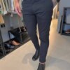 Garbin Group Store - Calça Alfaiataria S.Skinny Acetinada Zip-Off Preto