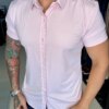 Garbin Group Store - Camisa M/C Tecnologi Social  - Zip-Off - Rosa Bêbe
