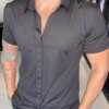 Garbin Group Store - Camisa M/C Tecnológica Social  - Zip-Off - Preta