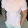 Garbin Group Store - Camiseta Basica G.Careca C/ Elast.Garbin Rosa Bebê