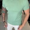 Garbin Group Store - Camiseta Basica G.Careca C/Elas.Garbin Verde Menta