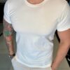 Garbin Group Store - Camiseta Basica G.Careca C/Elast. Garbin Off White