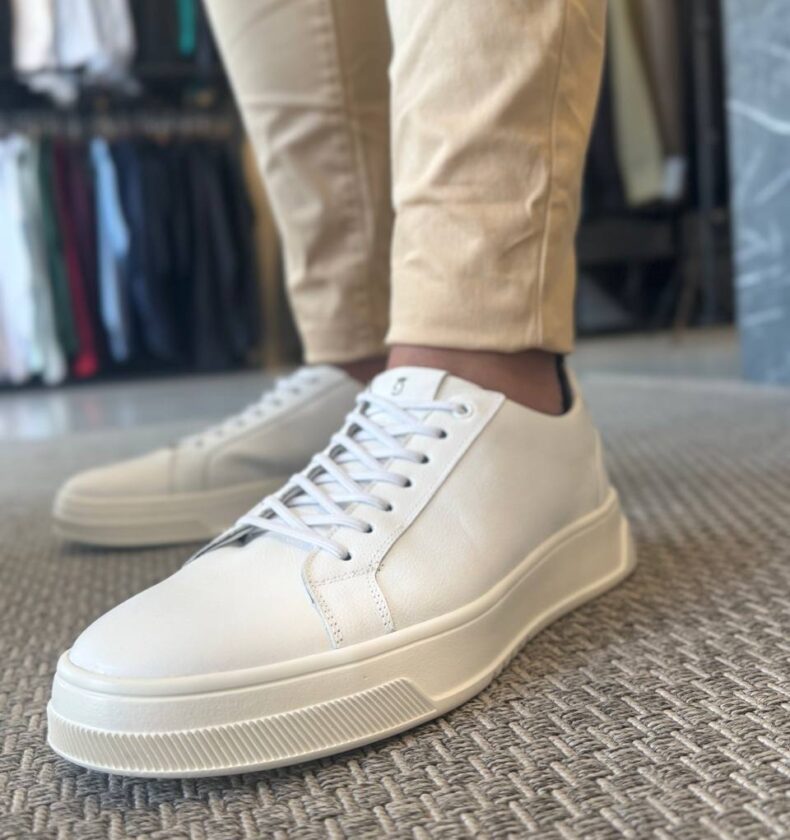 Garbin Group Store - Sneaker Sola EVA Couro Garbin - Branco