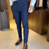 Garbin Group Store - Calça Alfaiataria Social com Elastano e Ajuste - Calling - Marinho