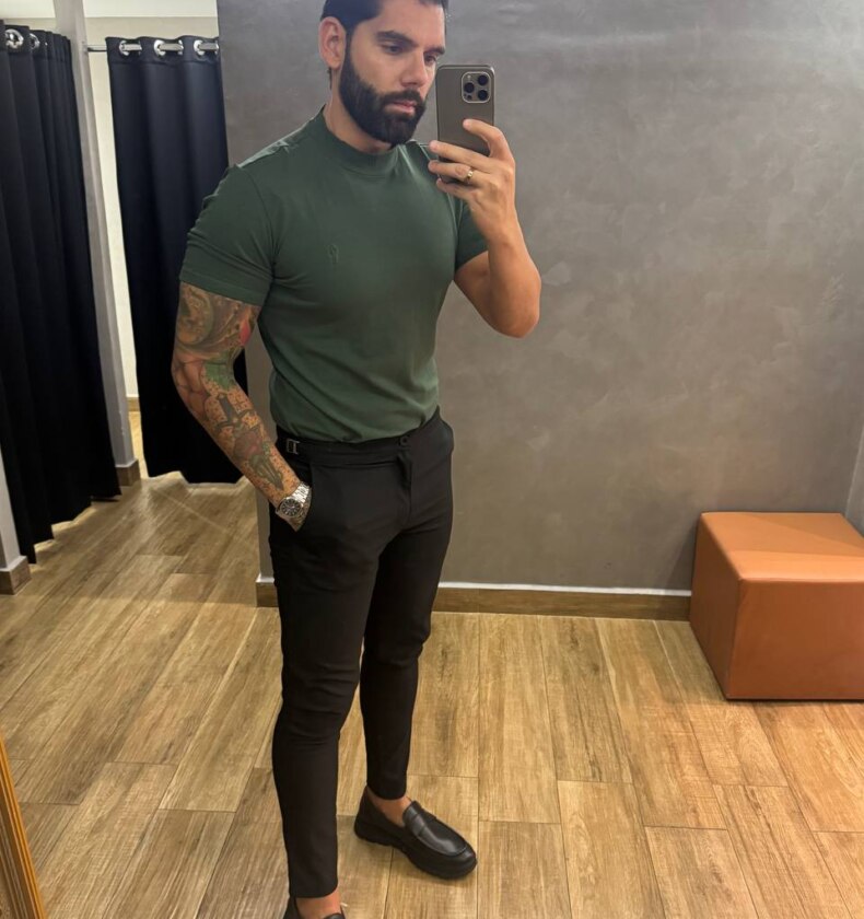 Garbin Group Store - Camiseta G.Alta - Zip-Off - Verde Militar