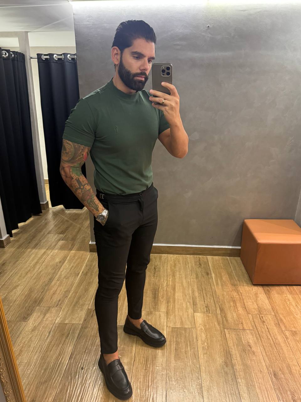 Garbin Group Store - Camiseta G.Alta - Zip-Off - Verde Militar