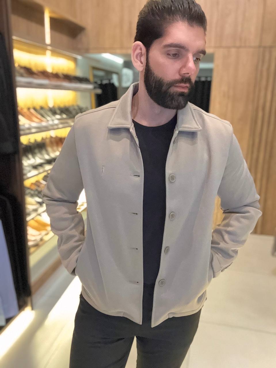 Garbin Group Store - Casaco  Zip-Off Caqui