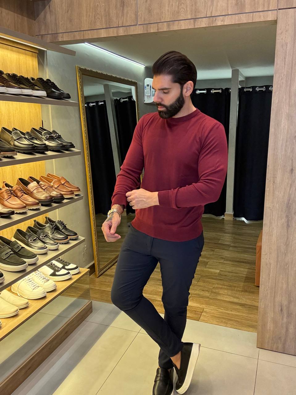 Garbin Group Store - Sueter Gola Careca  Zaffera - Vinho