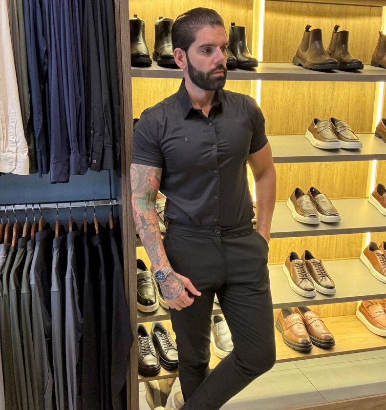 Garbin Group Store - Camisa M/C Fibra/Bambu Social  - Zikani Preta