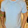 Garbin Group Store - Camiseta Basic G.Careca PerC/Elast.Garbin AzulBebê